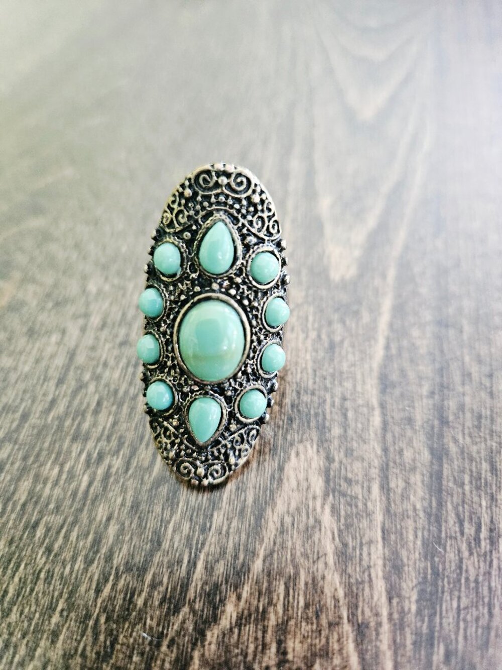 A Bohemian Style Statement Ring